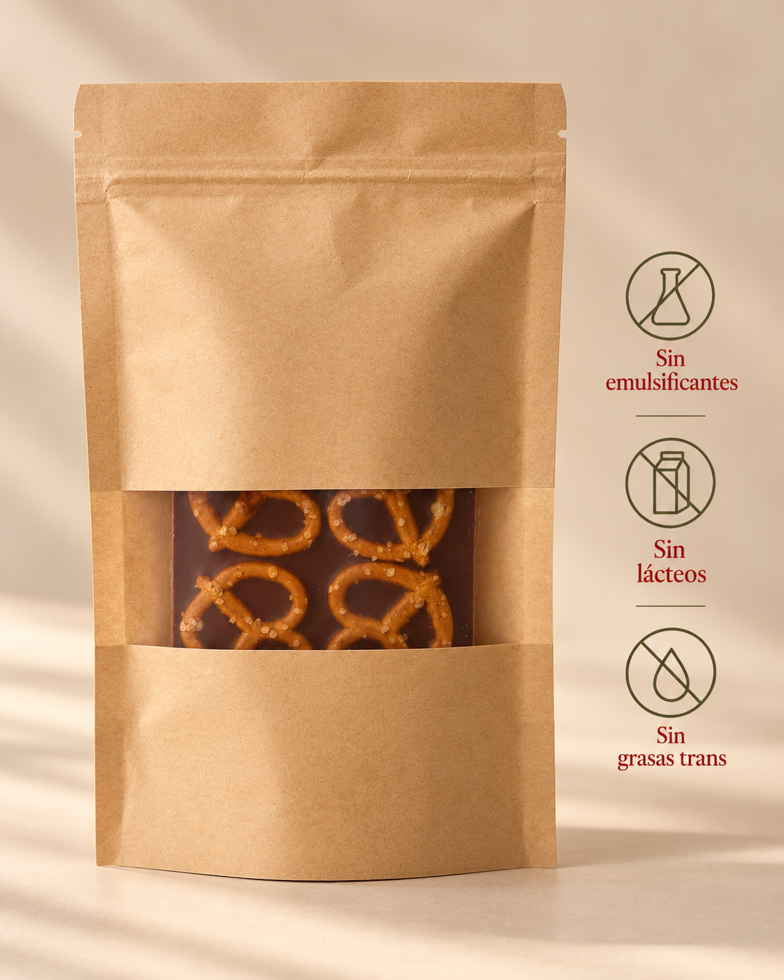 Barra chocolate obscuro 60% de leche vegano